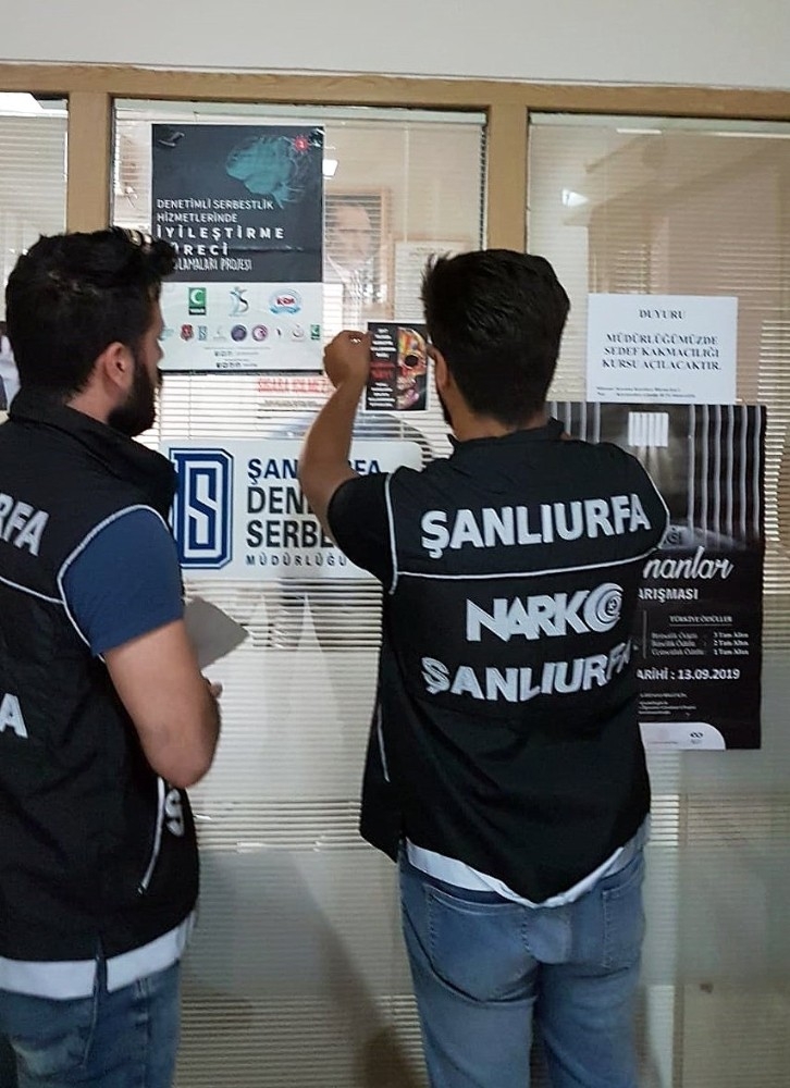 Şanlıurfa’da Bir Yılda 554 Kişi Uyuşturucudan Tutuklandı