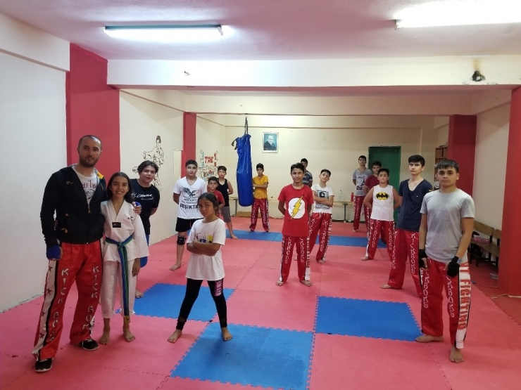 Sungurlu’da Kick Boks’a Yoğun İlgi