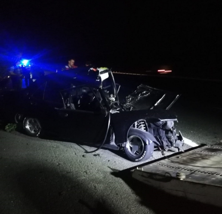 Otoyolda Meydana Gelen Kazayı Fark Etmeyen Sürücü Canından Oldu