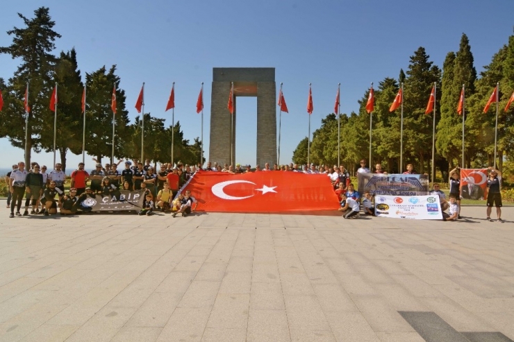 Çanakkale’de ’Şehitlere Saygı Turu’ Yapıldı