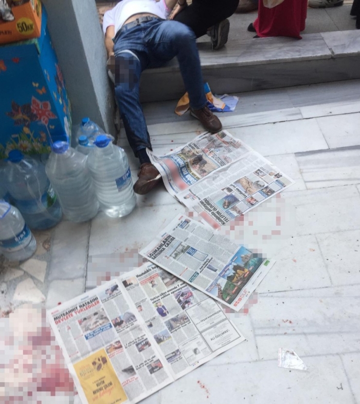 Husumetli Olduğu Şahsa Kurşun Yağdırdı, O Anlar Kameraya Yansıdı