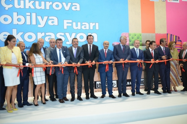Çukurova Mobilya Ve Dekorasyon Fuarı Açıldı