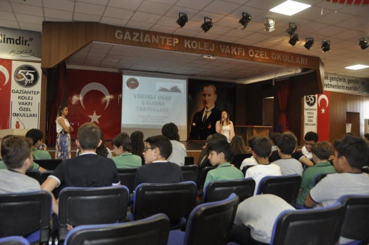 Gkv’de Verimli Ders Çalışma Teknikleri Anlatıldı