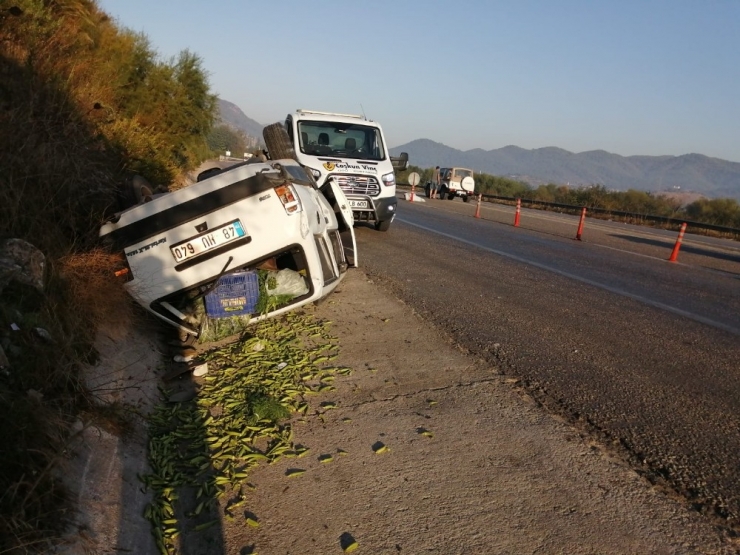 Pazara Giderken Kaza Yaptılar