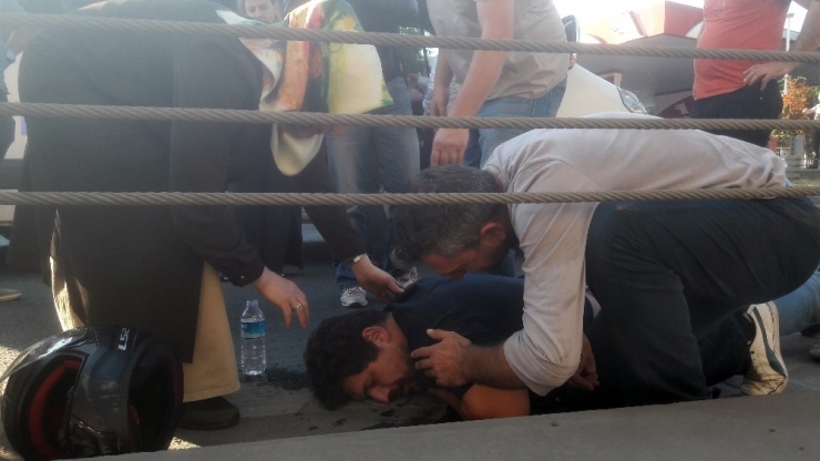 Şişli’de İnsanlık Ölmemiş Dedirten Görüntü