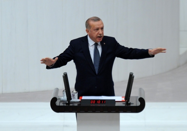 Cumhurbaşkanı Erdoğan Genel Kurul’da