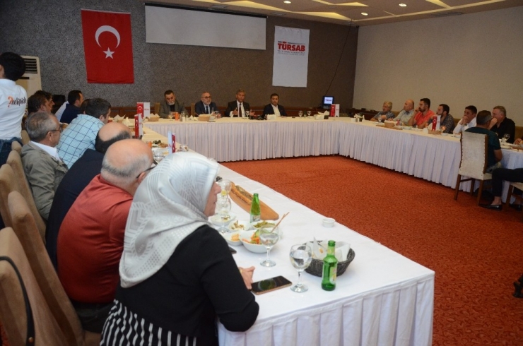 Türsab Başkanı Bağlıkaya, Acente Yetkilileri İle Buluştu