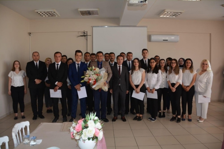 112 Acil Çağrı Merkezi Müdürlüğü Personeline Sertifikaları Verildi