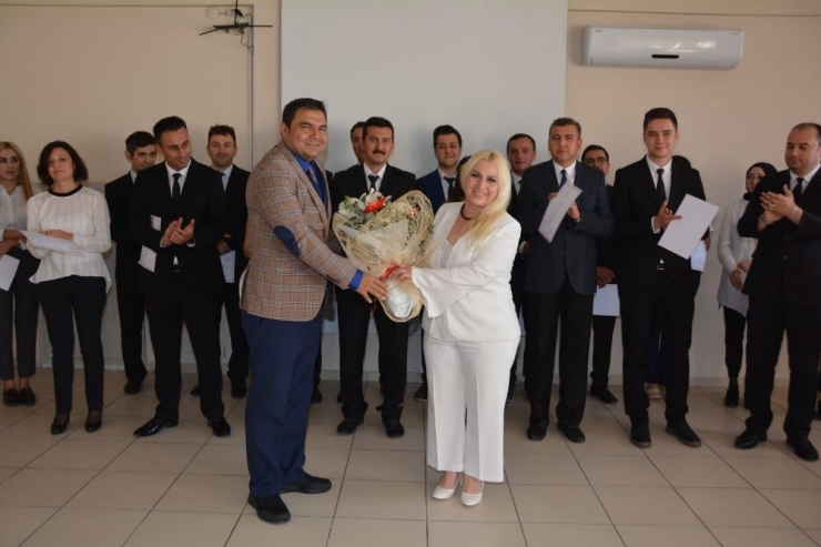 112 Acil Çağrı Merkezi Müdürlüğü Personeline Sertifikaları Verildi