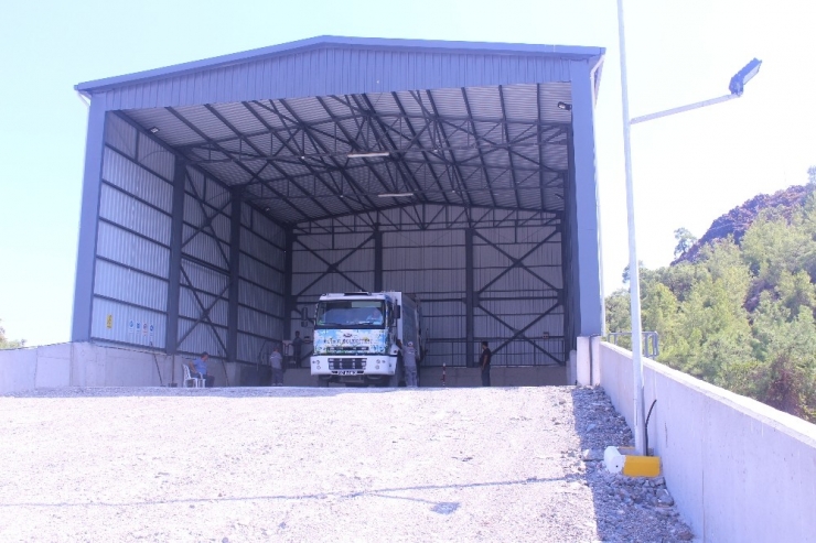 Büyükşehir’den Kemer’e Çöp Transfer Merkezi