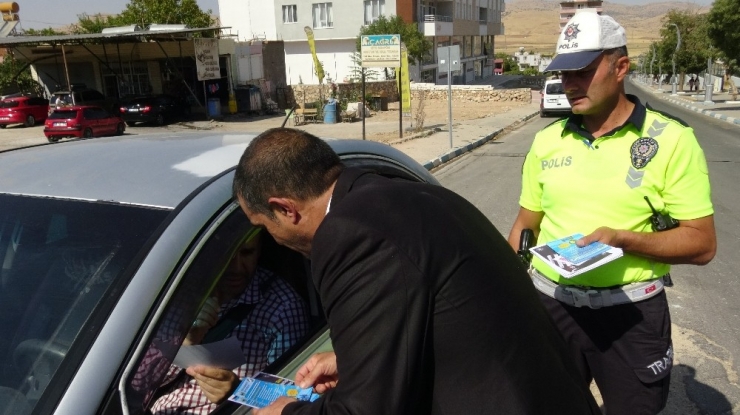 Gercüş’teki Yaya Geçitlerinde Uygulama Yapıldı