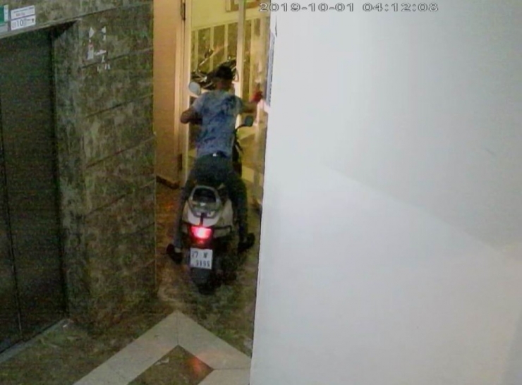 Gaziantep’te Motosiklet Hırsızlığı Kamerada