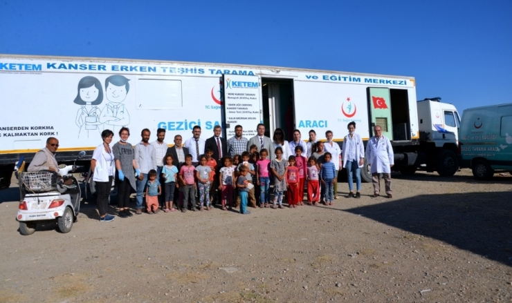 Çadır Kentte Yaşayan Tarım İşçilerine Kapsamlı ‘Sağlık Taraması’