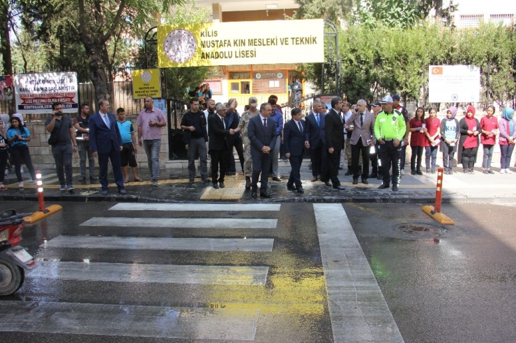 Kilis’te "Yaya Geçidi Nöbeti" Etkinliği Düzenlendi