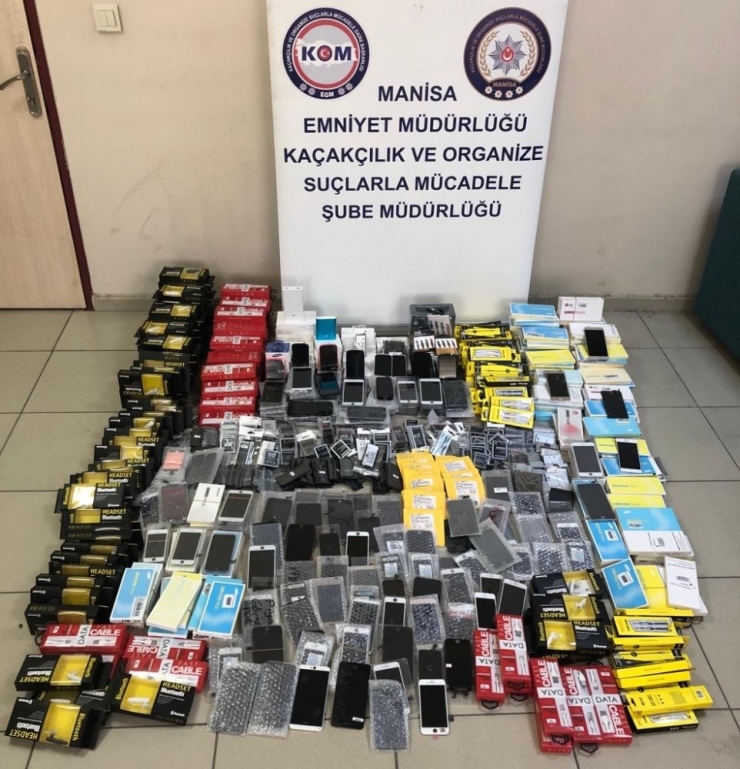 Turgutlu’da Kaçak Teknolojiye Baskın