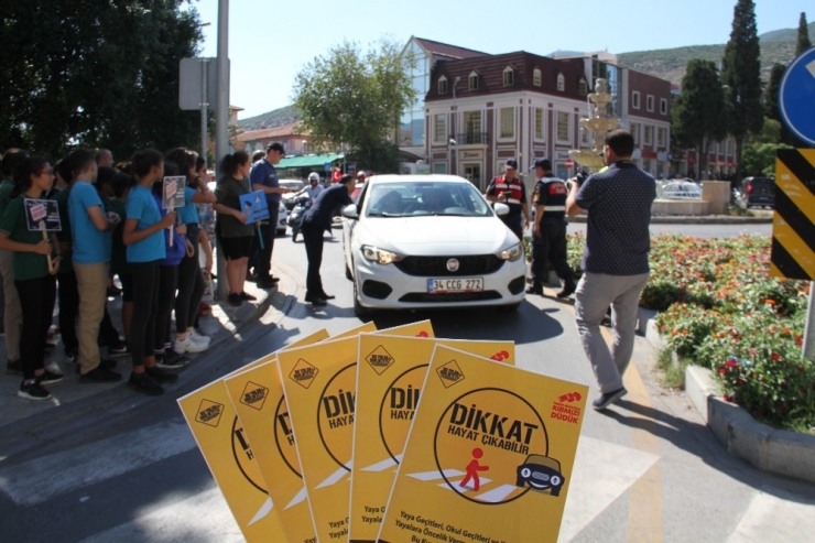 Yaya Güvenliği İçin Nöbet Tuttular