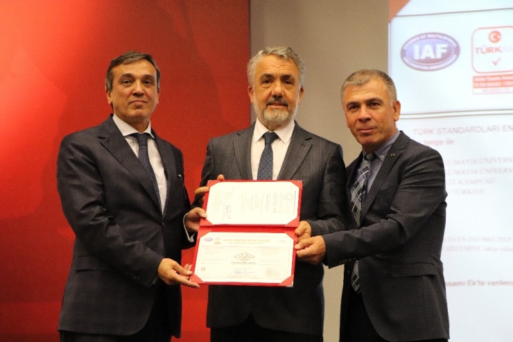 Omü’nün ’Kalitesi’ Tescillendi