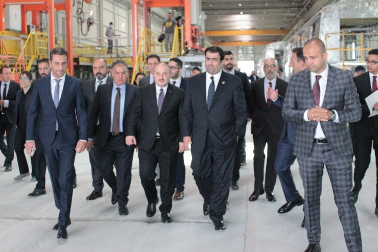 Bakan Varank, Kuveyt Ticari Ve Sanayi Bakanı El-roudan’a Aso 1. Osb’yi Gezdirdi