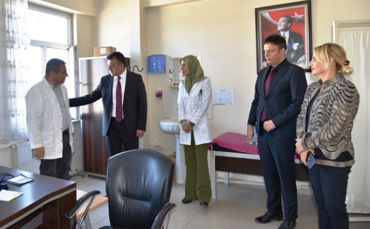 Sünnetçioğlu’ndan Aile Sağlık Merkezlerine Ziyaret