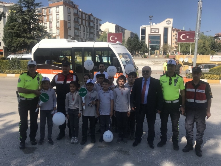 Bozüyük’te Yaya Geçidi Nöbeti Etkinliği