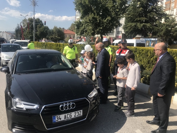 Bozüyük’te Yaya Geçidi Nöbeti Etkinliği