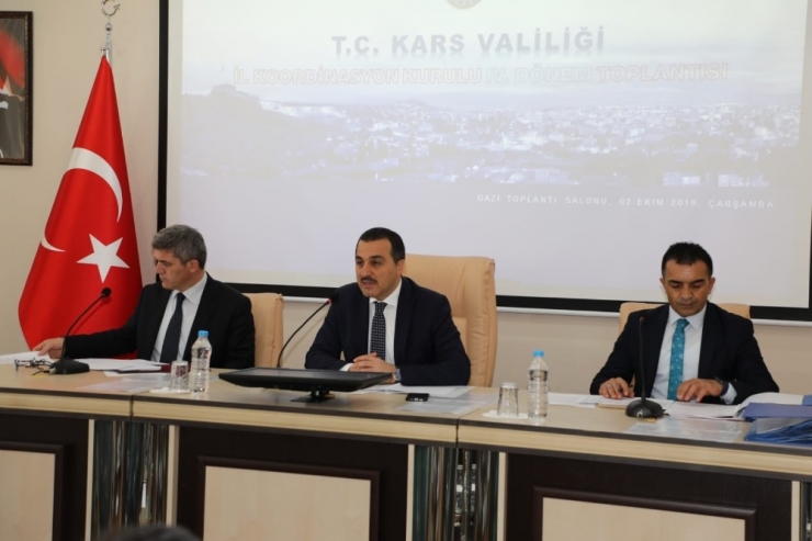 2019 Yılı 4. Dönem İl Koordinasyon Kurulu Toplantısı Yapıldı