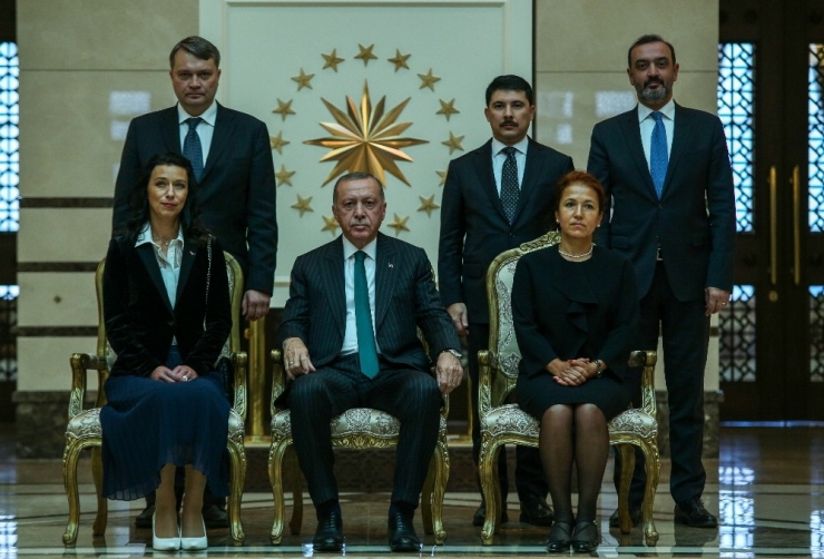 Cumhurbaşkanı Erdoğan, Estonya Büyükelçisini Kabul Etti