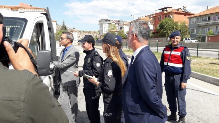 Engelli Öğrenciler Yaya Önceliğine Dikkat Çekti