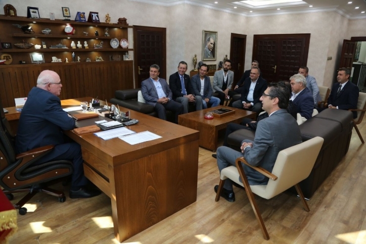 Eskişehir Ticaret Odasından Kazım Kurt’a Ziyaret