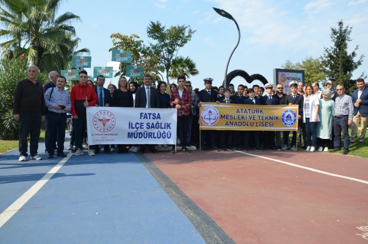 Fatsa’da Dünya Yürüyüş Günü Etkinliği