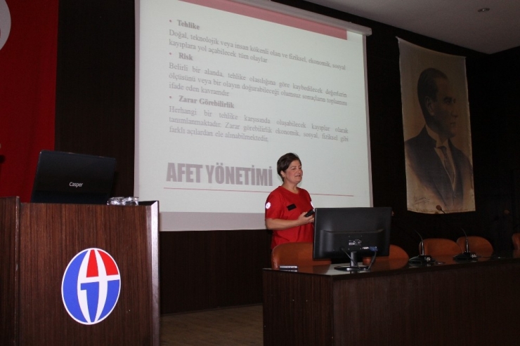 Gaün Hastanesi’nde Afet Ve Acil Durum Eğitimi Düzenlendi