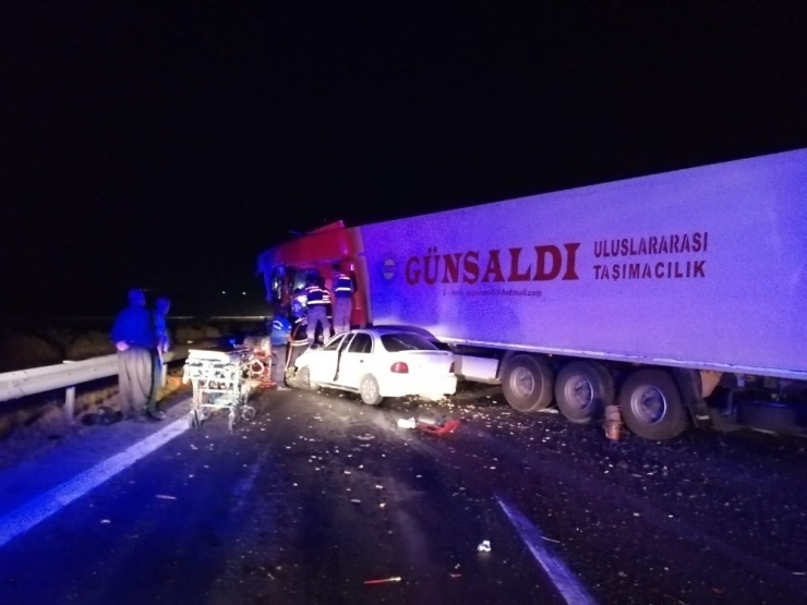 Nurdağı’nda Zincirleme Kaza: 1 Ölü, 3 Yaralı