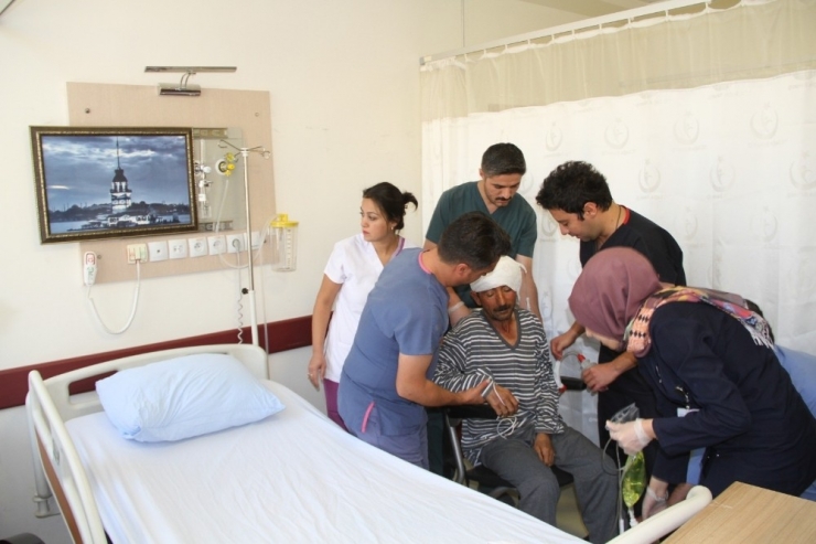 Şemdinli’de İlk Beyin Tümörü Ameliyatı Yapıldı