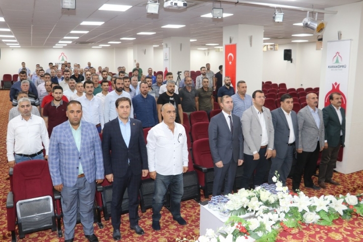 Karaköprü Belediyespor Yönetimi Güven Tazeledi