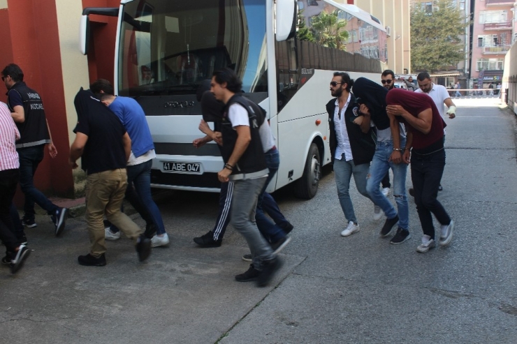 Kocaeli’deki Torbacı Operasyonunda 9 Tutuklama