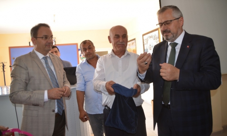 Bafra’da Tütün İndirme Kuraları Çekildi