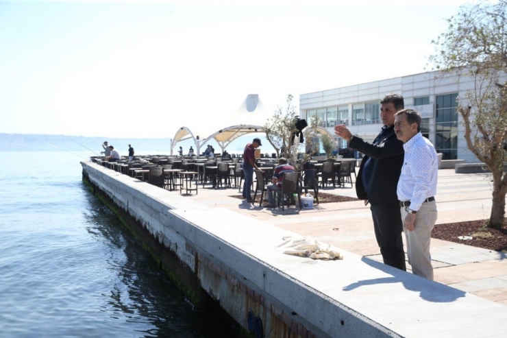 Tepebaşı Belediye Başkanı Ahmet Ataç’tan Karşıyaka’ya Ziyaret