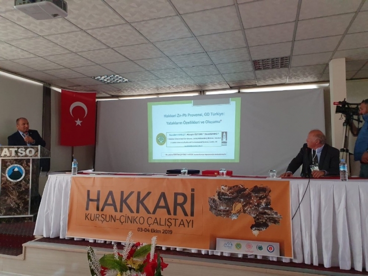 Hakkari’de “Kurşun-çinko” Çalıştayı Başladı