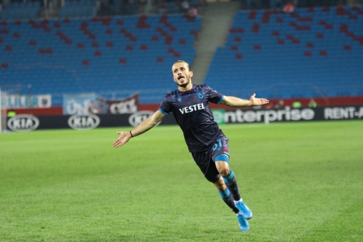 Uefa Avrupa Lig: Trabzonspor: 1 - Basel: 1 (İlk Yarı)