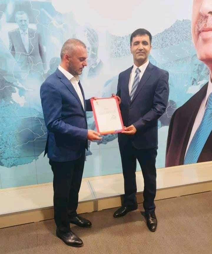Ak Parti Özalp İlçe Başkanlığına Ağar Getirildi