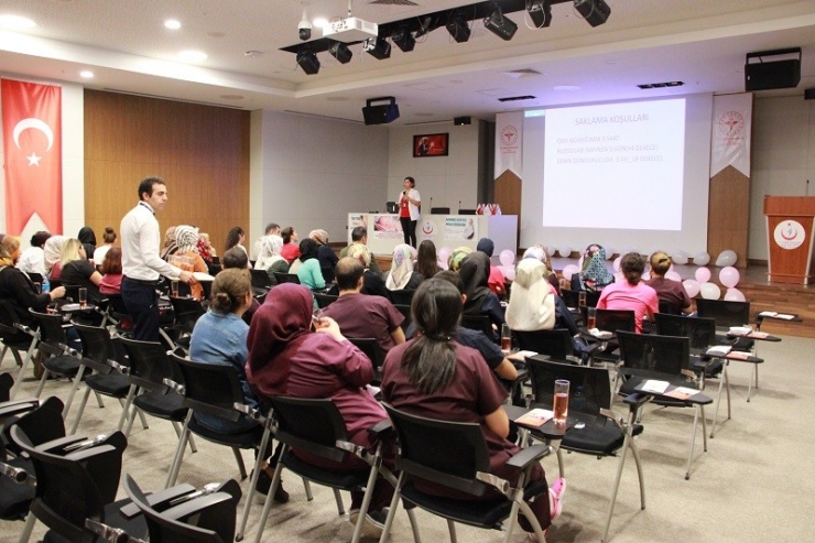 Elazığ’da "Emzirme Haftası” Etkinliği