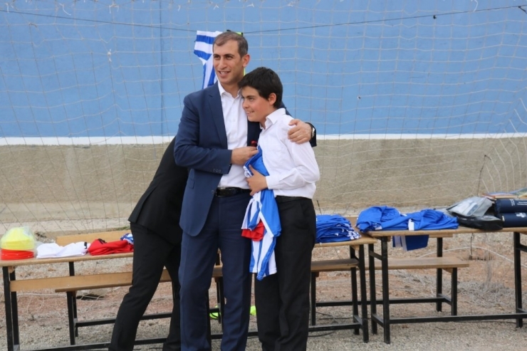 Aşkale’de Spor Sahası Açılışı Yapıldı