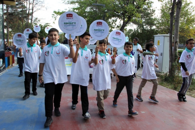 Kırıkkale’de Dünya Sağlık Yürüyüş Günü Etkinliği