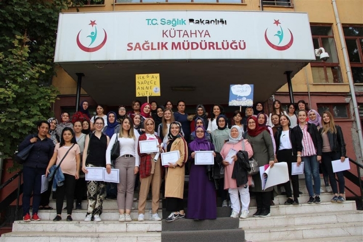 Kütahya’da Anne Sütü Ve Danışma Emzirme Danışmanlığı Eğitimi