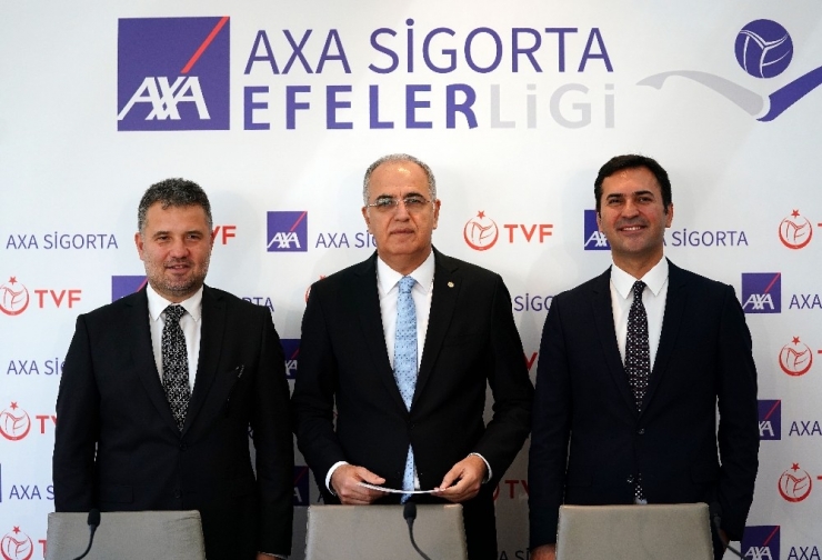 Axa Sigorta, Efeler Ligi’nin İsim Sponsoru Oldu
