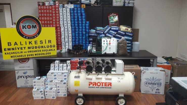 Polisten Kaçak Tütün Operasyonu