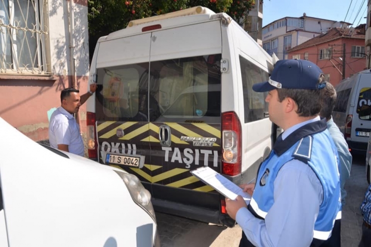 Bilecik’te Okul Servisleri Denetlendi