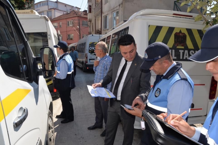 Bilecik’te Okul Servisleri Denetlendi