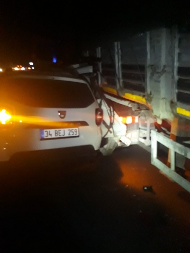 Konya’da Trafik Kazası: 2 Yaralı