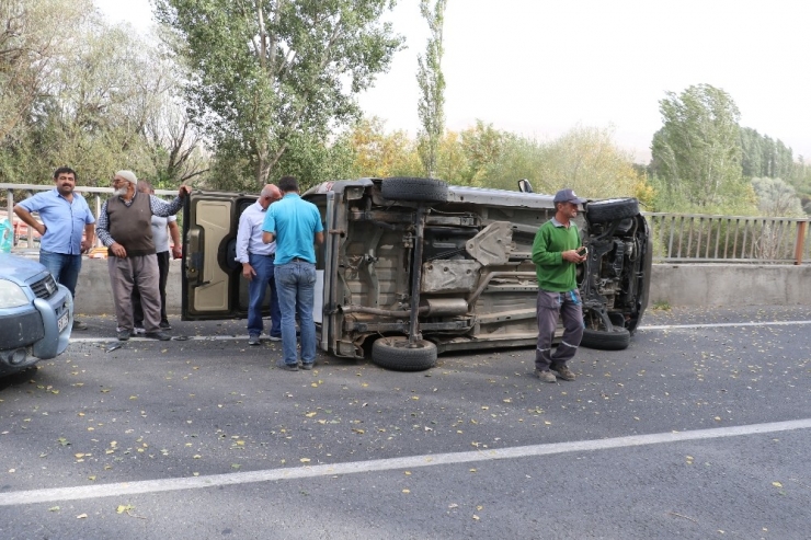 Ürgüp’te Trafik Kazası: 1 Yaralı